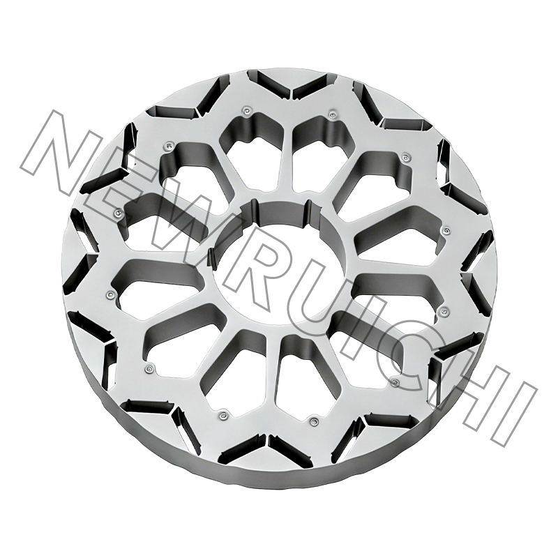 Laminazioni dello statore e del rotore del motore di veicoli di nuova energia